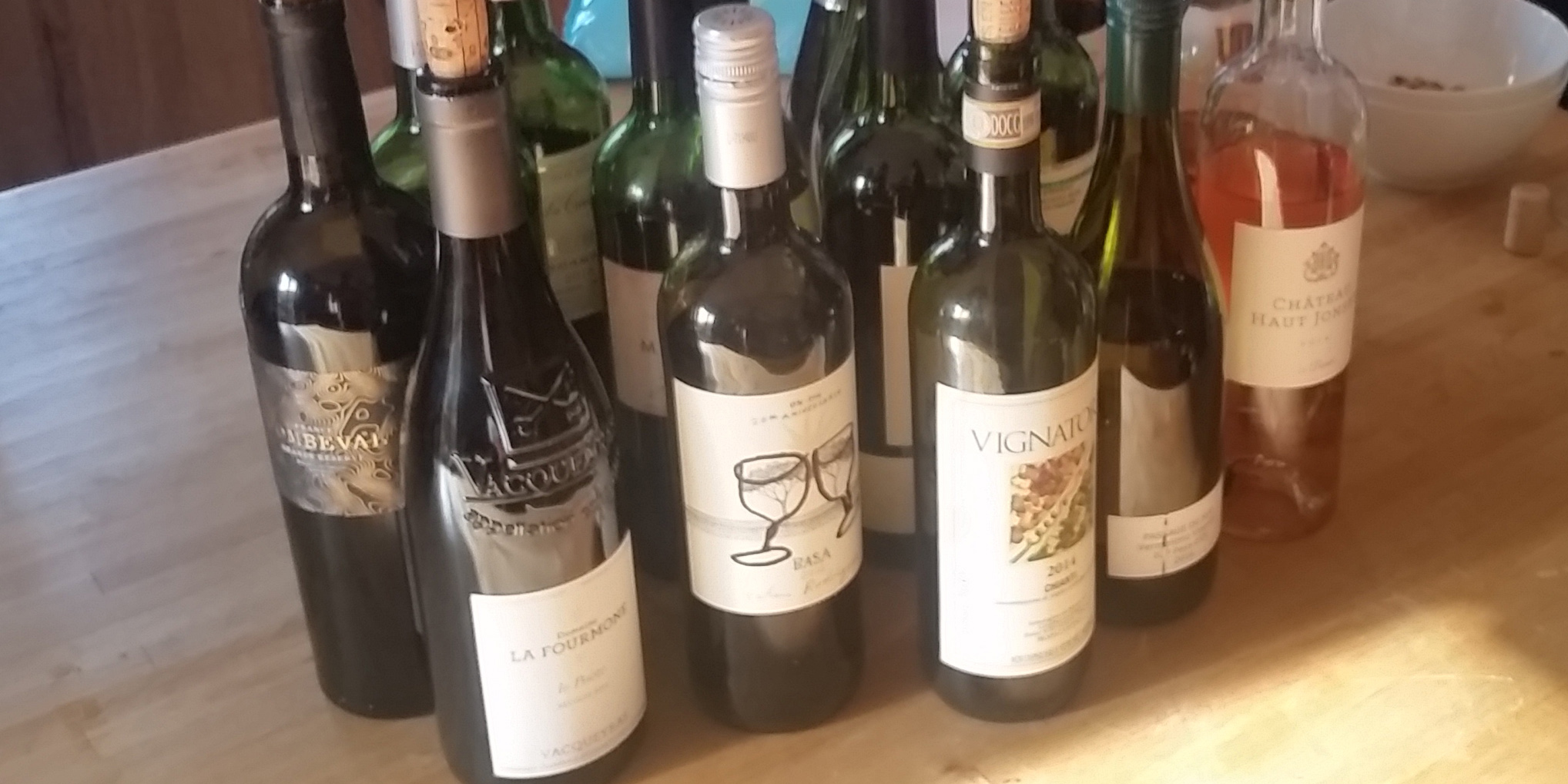 Wine selection